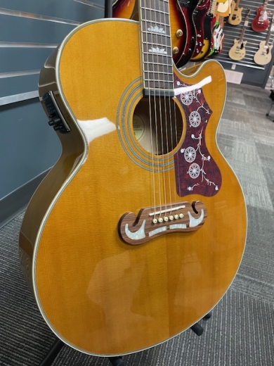 Store Special Product - Epiphone J200CE Studio Vintage Natural